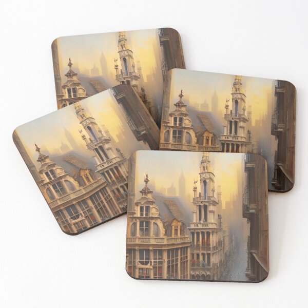 Item preview, Brussels Skyline designed and sold by Places On Earth.