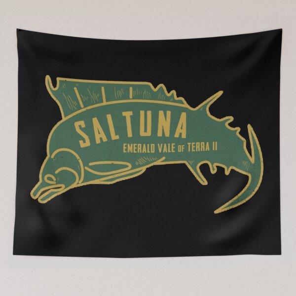 Item preview, Retro Saltuna Logo | The Outer Worlds designed and sold by Lone Wolves.