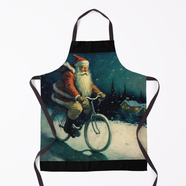 Item preview, Santa Claus Riding a Bike 31 designed and sold by CadenceArt.