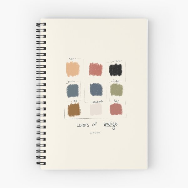 Item preview, colores de añil (rm) designed and sold by plantbasedsav.