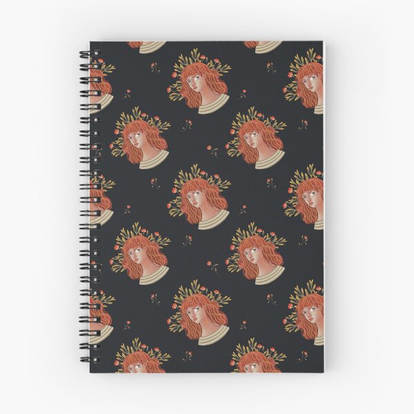 Item preview, Red Haired Floral Girl designed and sold by Fairies Flower  Garden.