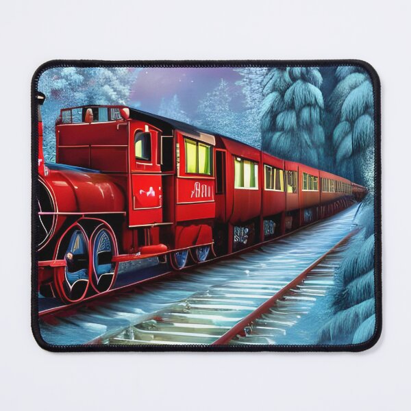 Item preview, Train to the North Pole designed and sold by The Love Quill.