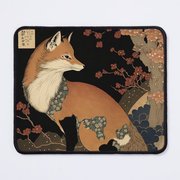 Item preview, Fox among the Flowers designed and sold by GummywormDesign.