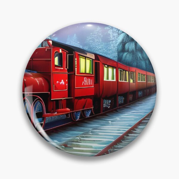 Item preview, Train to the North Pole designed and sold by The Love Quill.