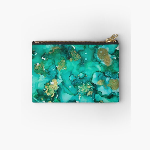 Item preview, Dancing Green Raindrops and Puddles designed and sold by BGGretchen.