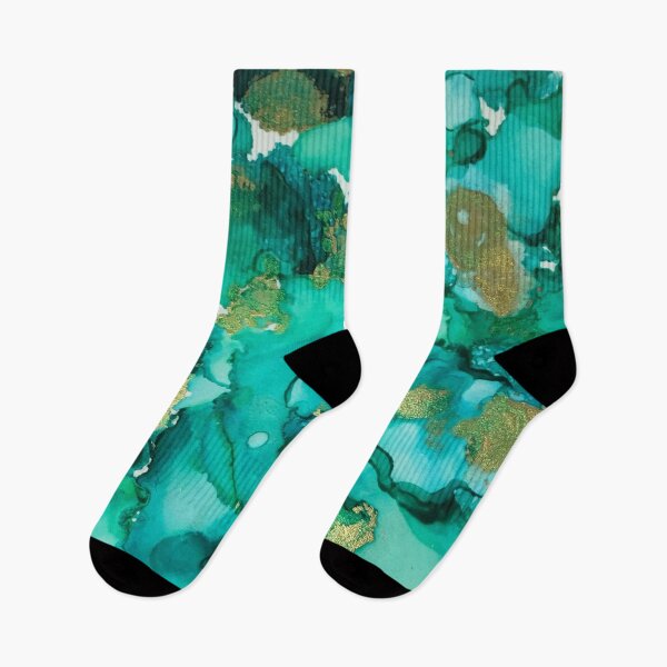 Item preview, Dancing Green Raindrops and Puddles designed and sold by BGGretchen.