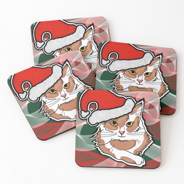 Item preview, Cute Christmas Cat designed and sold by Helscy.