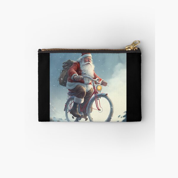 Item preview, Santa Claus Riding a Bike 35 designed and sold by CadenceArt.