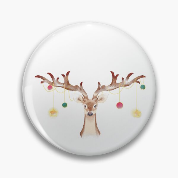 Item preview, Holiday Deer! Decorated antlers, check!  designed and sold by AbiLeads.