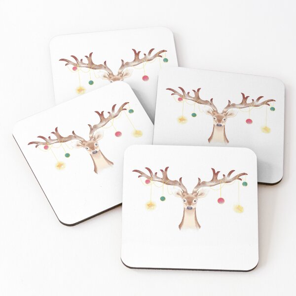 Item preview, Holiday Deer! Decorated antlers, check!  designed and sold by AbiLeads.