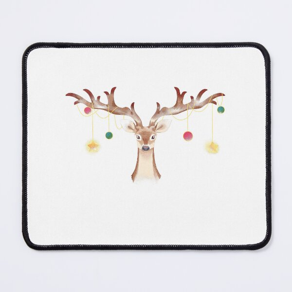 Item preview, Holiday Deer! Decorated antlers, check! designed and sold by AbiLeads.