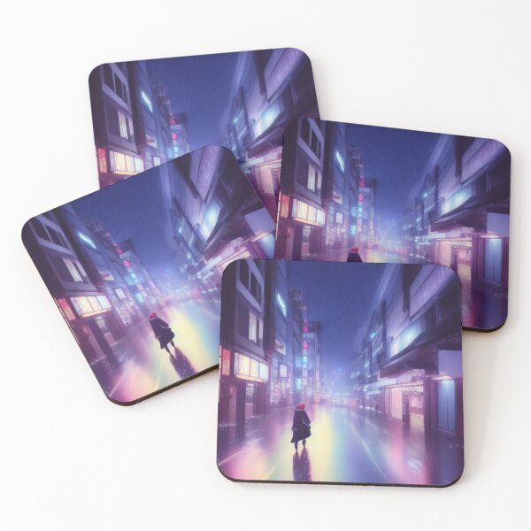 Item preview, Ice Road in Aomori Japan - Lofi Vibe designed and sold by DesignerKin.
