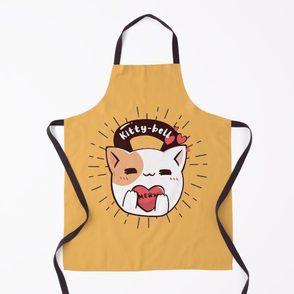 Item preview, Kawaii Cat Kettlebell Cross Functional Fitness designed and sold by Gay-Koala.