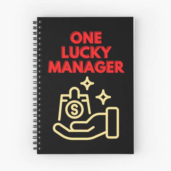 Item preview, One lucky manager design designed and sold by DigitalMagShop.