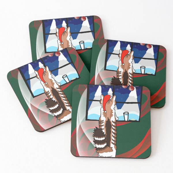Item preview, Cute Christmas Cat looking out of window designed and sold by Helscy.