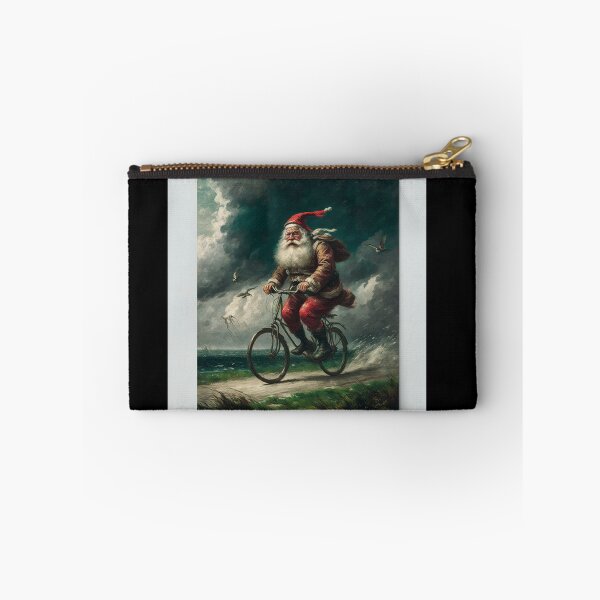Item preview, Santa Claus Riding a Bike 39 designed and sold by CadenceArt.