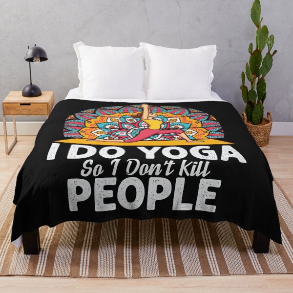Item preview, I do yoga so I dont kill people :Yoga Lover designed and sold by remonss.