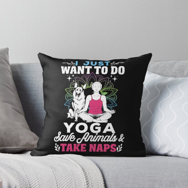 Item preview, I just want to do yoga save animals :Yoga Lover  designed and sold by remonss.
