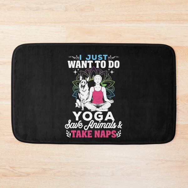 Item preview, I just want to do yoga save animals :Yoga Lover  designed and sold by remonss.