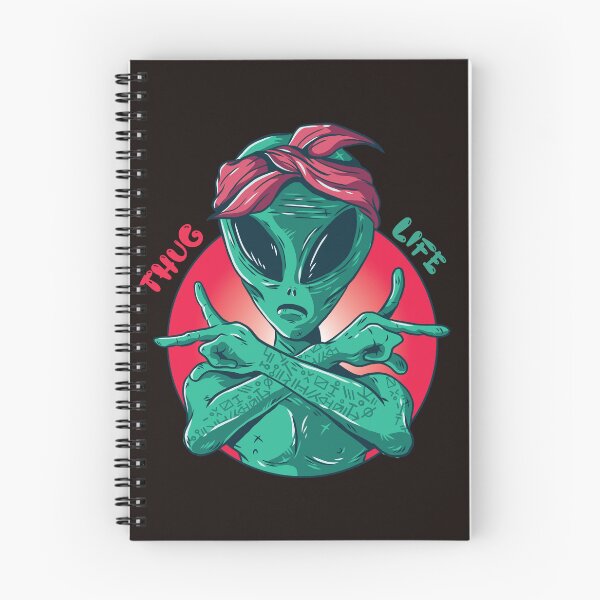 Item preview, THUG LIFE ALIEN-SAGFABULOUS designed and sold by SagFabulous.