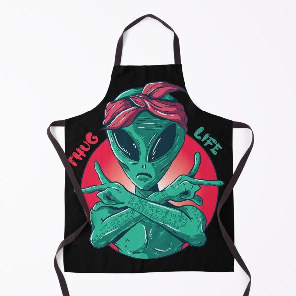 Item preview, THUG LIFE ALIEN-SAGFABULOUS designed and sold by SagFabulous.