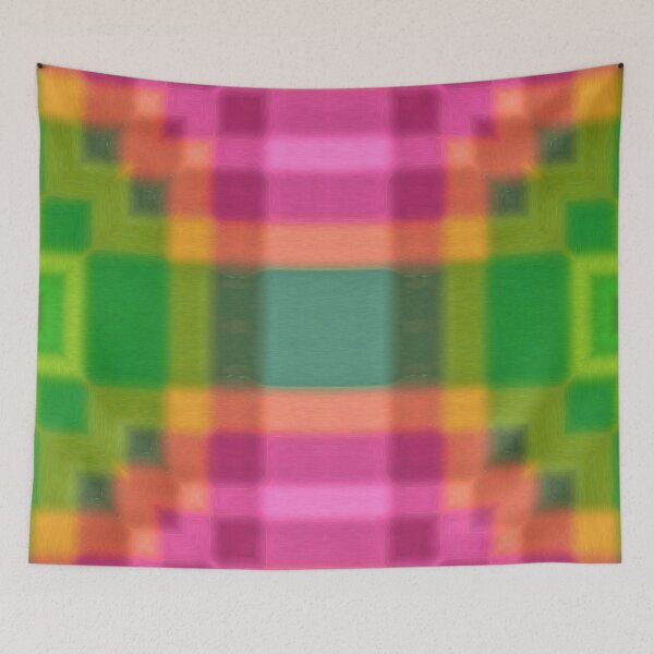 Item preview, UNFORGETTABLE WEST INDIAN CHRISTMAS SOUVENIRS - UNIQUE ABSTRACT GEOMETRIC CARIBBEAN 3D PATTERN PAINTING - GREAT INNOVATIVE DESIGN OF TRADITIONAL GUADELOUPE MADRAS - I LOVE GUADELOUPE GWADA KARUKERA. designed and sold by Ralek.