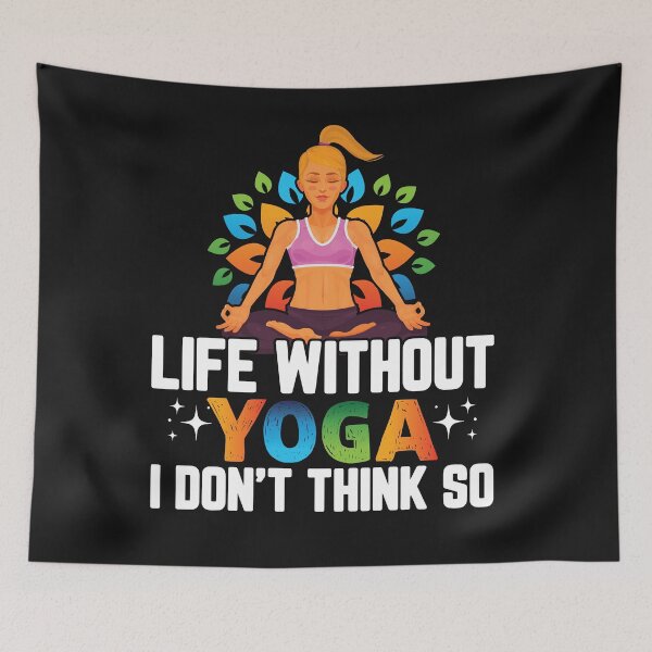 Item preview,  Life without Yoga :Yoga Lover Quotes designed and sold by remonss.