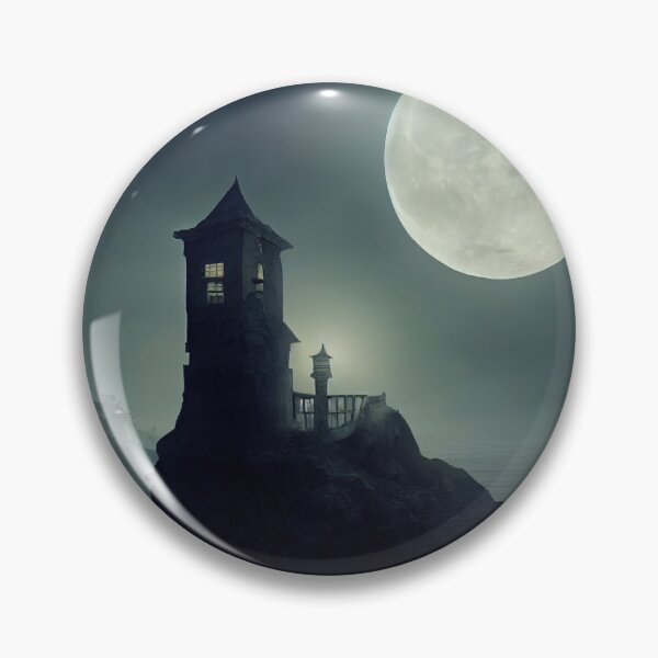 Item preview, An Eerie Haunted Mansion designed and sold by DSAHART.