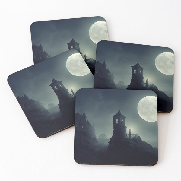 Item preview, An Eerie Haunted Mansion designed and sold by DSAHART.