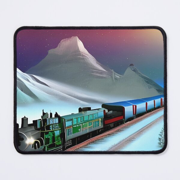 Item preview, Train to the North Pole designed and sold by The Love Quill.