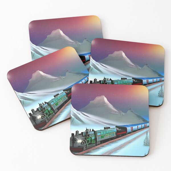 Item preview, Train to the North Pole designed and sold by The Love Quill.