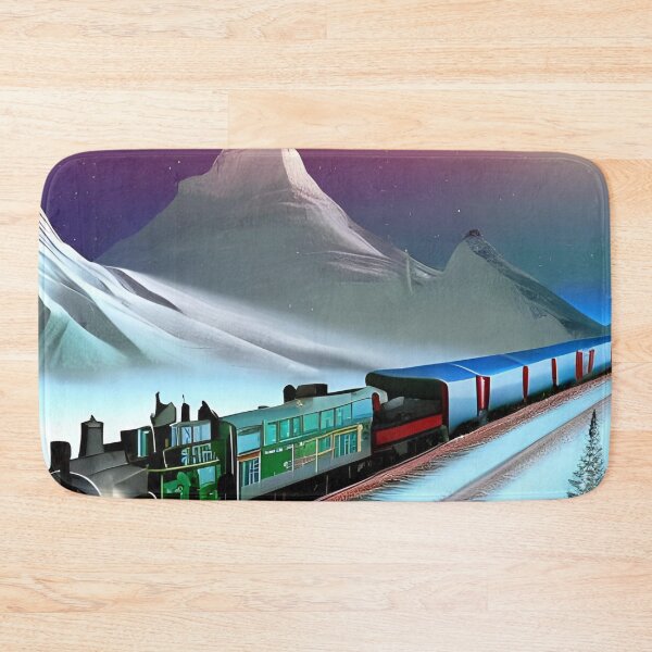 Item preview, Train to the North Pole designed and sold by The Love Quill.