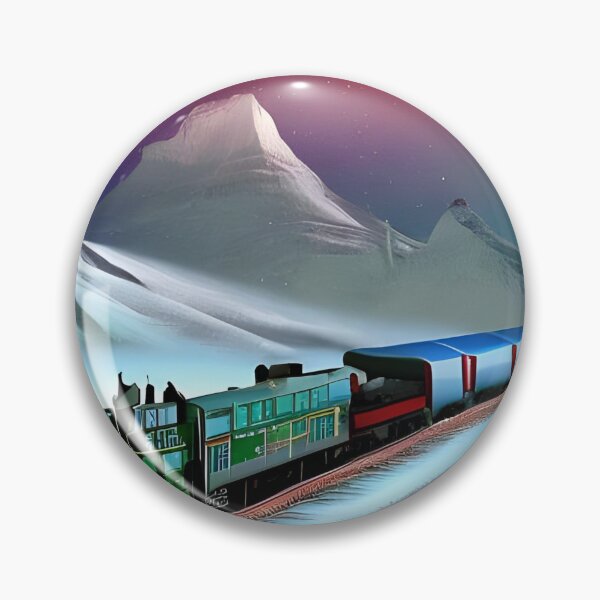 Item preview, Train to the North Pole designed and sold by The Love Quill.