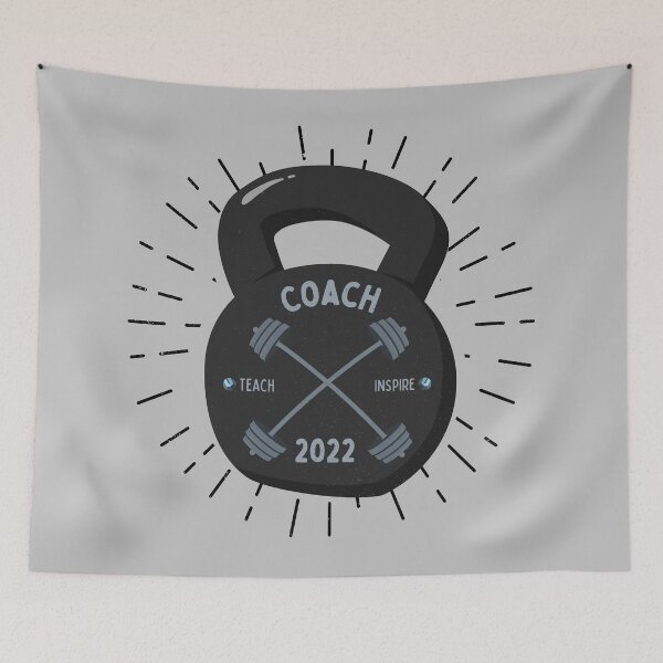 Item preview, Coach Kettlebell Cross Functional Fitness  designed and sold by Gay-Koala.