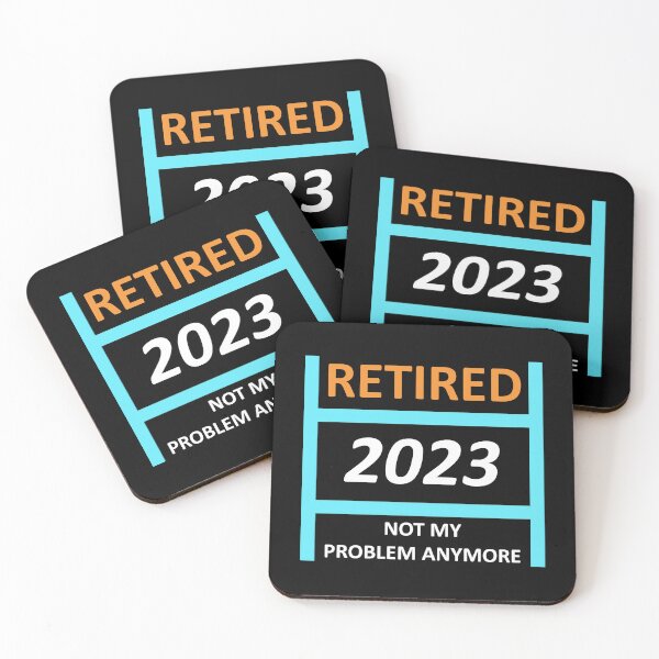 Item preview, Vintage Retired 2023 Not My Problem Anymore Retirement  designed and sold by Rami Khalifah.
