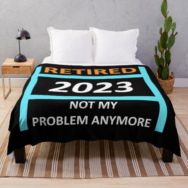 Item preview, Vintage Retired 2023 Not My Problem Anymore Retirement  designed and sold by Rami Khalifah.