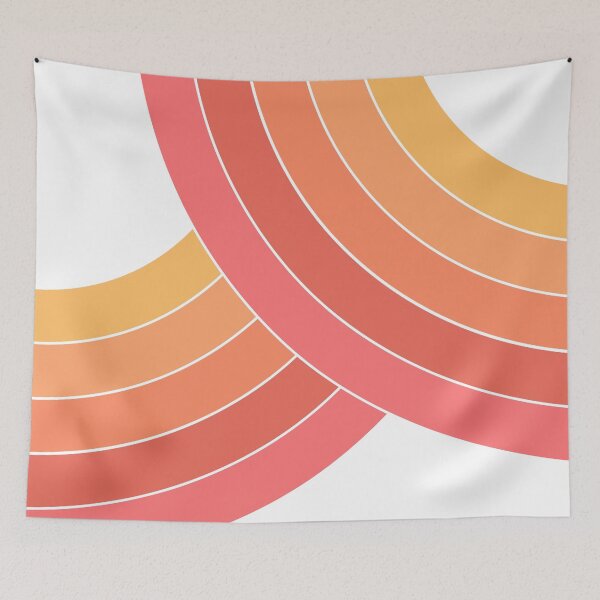 Item preview, Colorful double arches in retro style designed and sold by BattaAnastasia.