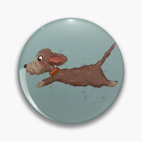 Item preview, Jumping dachshund designed and sold by KarinUillu.