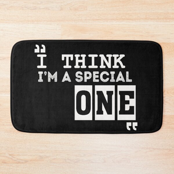 Item preview, I Think I'm A Special One - white designed and sold by UA-Shirts.