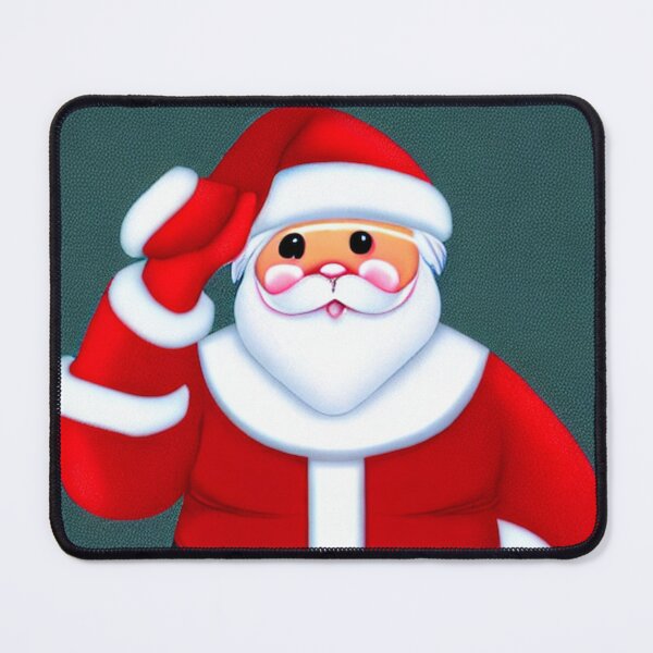 Item preview, Abstraction santa claus painting funny kawaii pink glasses white beard designed and sold by ValleyDream.