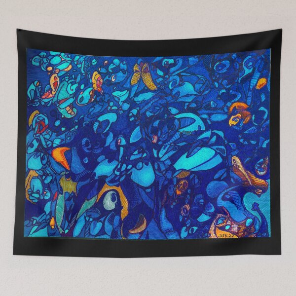 Item preview, Inside My Head - Blue Version designed and sold by jessekruze.