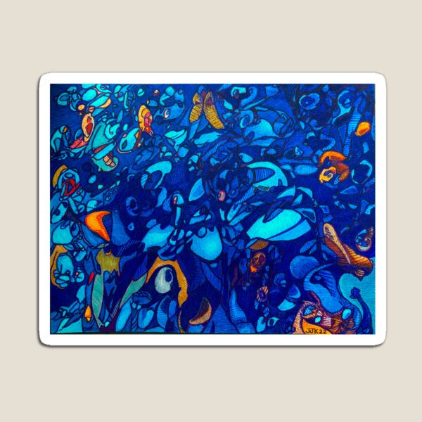 Item preview, Inside My Head - Blue Version designed and sold by jessekruze.