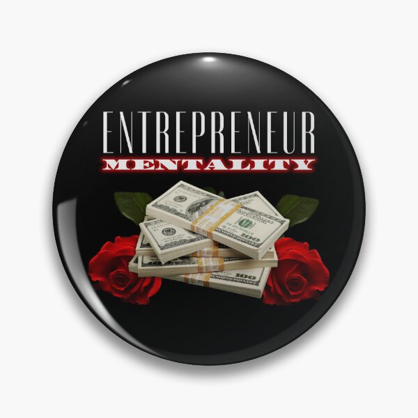 Item preview, Entrepreneur Mentality - money & roses designed and sold by MyMerch4u.