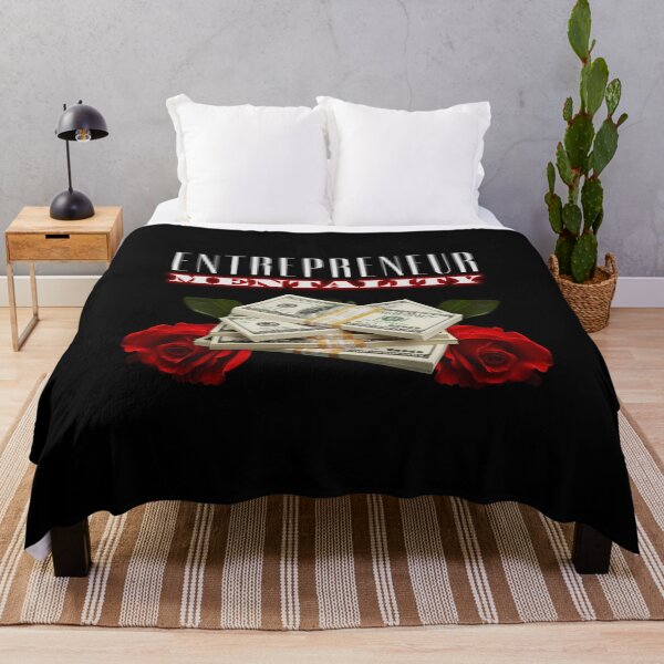 Item preview, Entrepreneur Mentality - money & roses designed and sold by MyMerch4u.