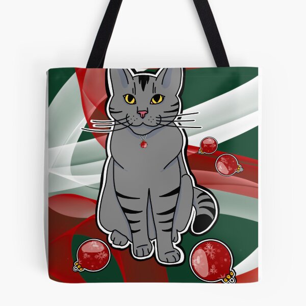 Item preview, Cute Christmas Cat with ornament designed and sold by Helscy.