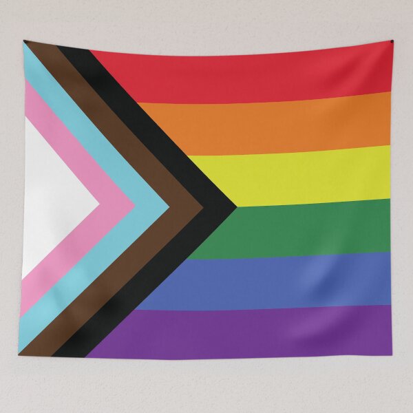 Item preview, Progress Rainbow - Pride Flag designed and sold by FlagsWorld.