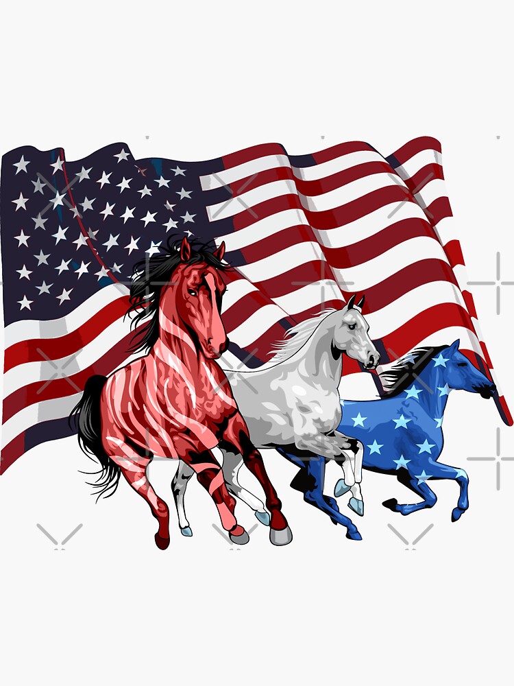 "Amercain Paint Horses" Sticker for Sale by pipele007 Redbubble