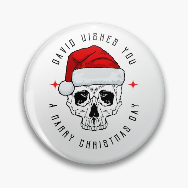 Artikelvorschau, DAVID NAME: DAVID WEIHNACHTSSCHÄDEL LUSTIGES DESIGN. entworfen und verkauft von AlexRelax.
