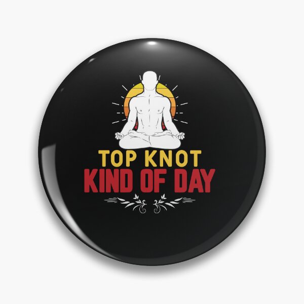 Item preview, Top Knot kind of the day  :Yoga Lover  designed and sold by remonss.