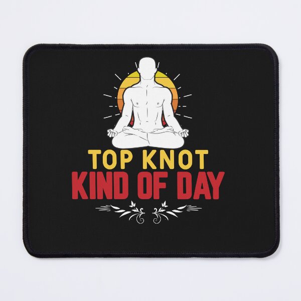 Item preview, Top Knot kind of the day :Yoga Lover designed and sold by remonss.